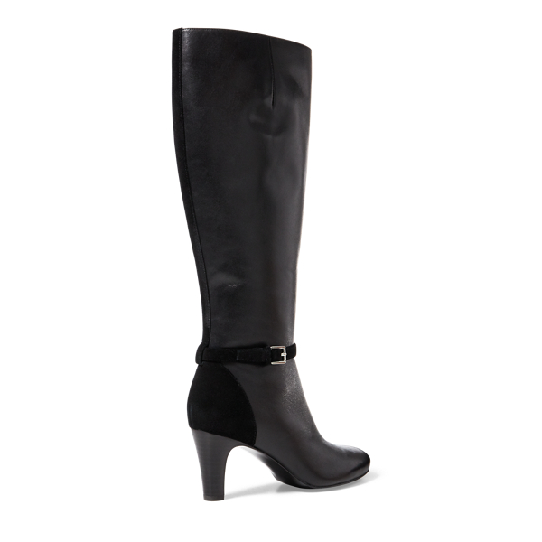 Sandie Calfskin Suede Boot