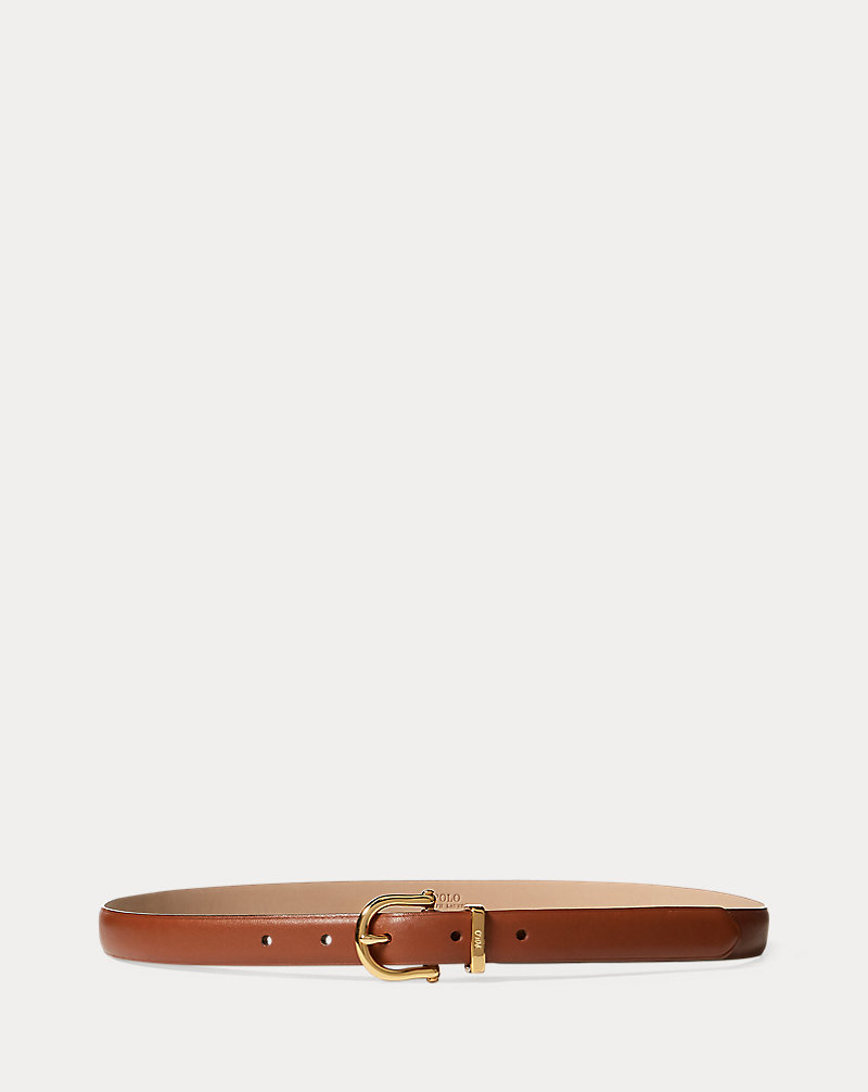 Nappa Leather Skinny Belt Polo Ralph Lauren 1