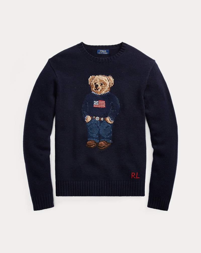 The Iconic Polo Bear Sweater Big & Tall 1