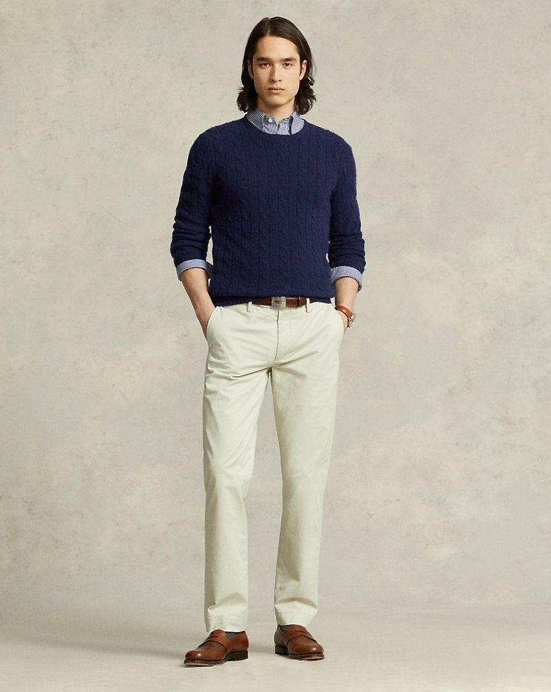 Pantaloni chino stretch Straight-Fit Polo Ralph Lauren 1