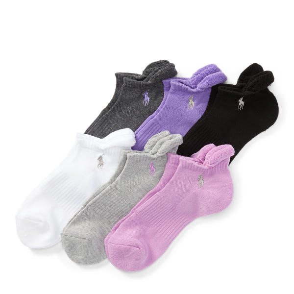 Heel-Tab Low-Cut Sock 6-Pack Polo Ralph Lauren 1