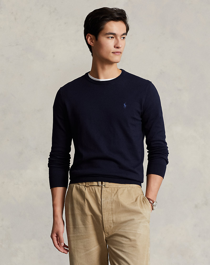 Slim Fit Cotton Sweater Polo Ralph Lauren 1