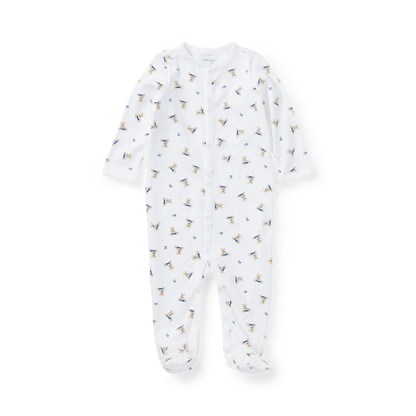 Babygrow Polo Bear em algodão