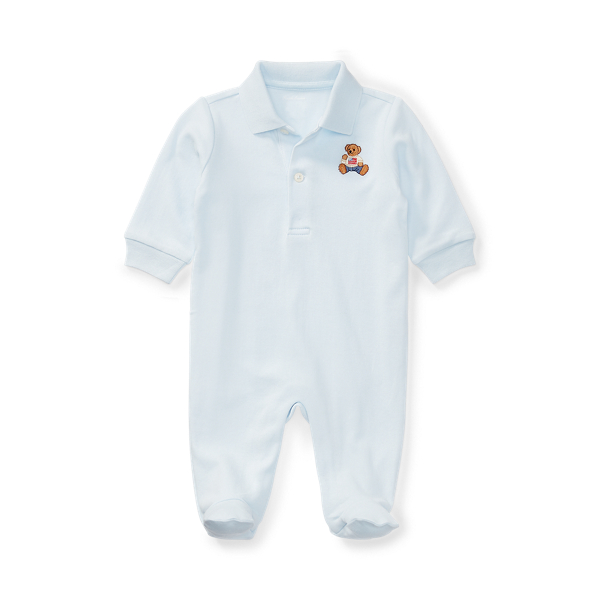 Polo Bear Cotton Coverall