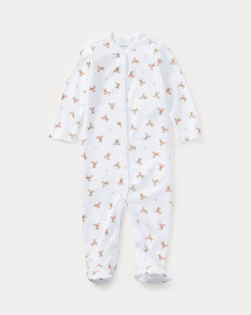 Babygrow Polo Bear em algodão Bebé (menina) 1