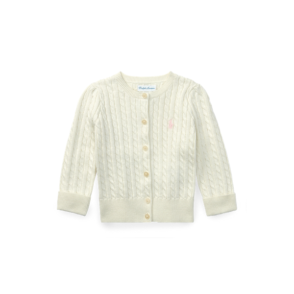 Cable-Knit Cotton Cardigan