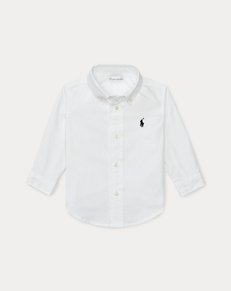 Custom Fit Cotton Oxford Shirt Baby Boy 1
