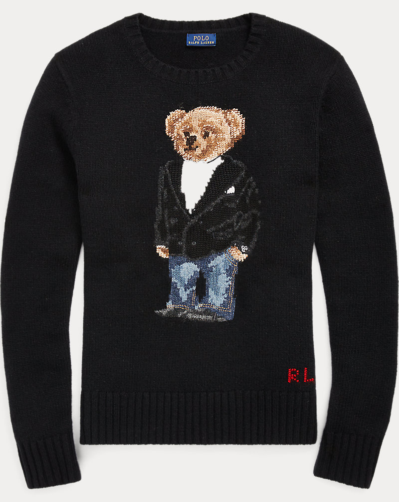 Tuxedo Bear Wool Sweater Polo Ralph Lauren 1