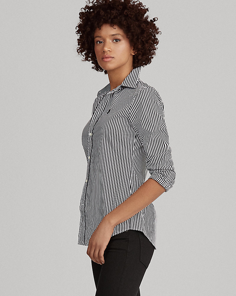 Striped Stretch Slim Fit Shirt Polo Ralph Lauren 1