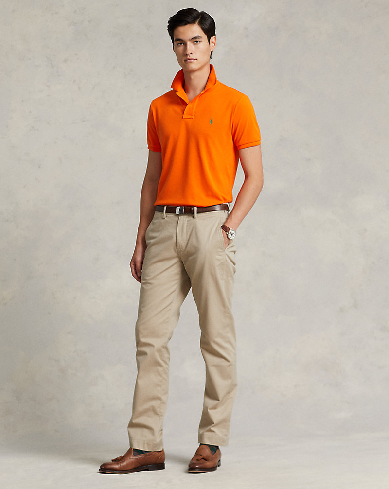 Straight Fit Washed Stretch Chino Trouser Polo Ralph Lauren 1