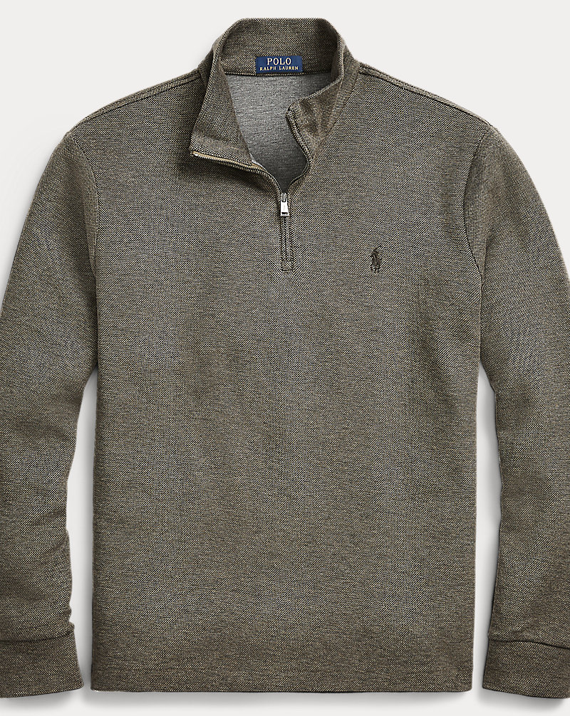 Cotton-Blend Half-Zip Pullover Polo Ralph Lauren 1