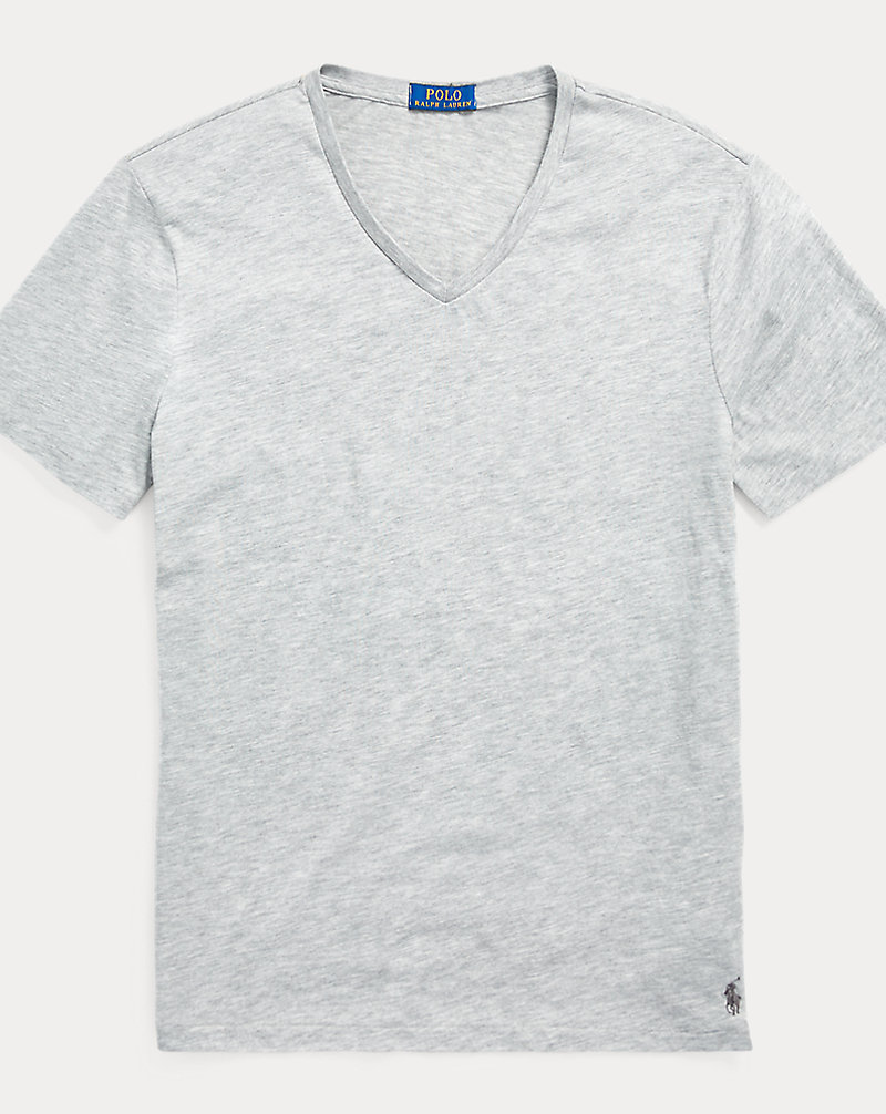 Custom Slim Fit V-Neck T-Shirt Polo Ralph Lauren 1