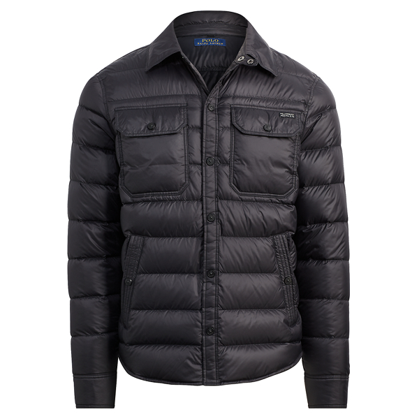 Down shirt jacket outlet