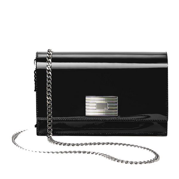 Engine-Turned Patent Wallet Ralph Lauren Collection 1