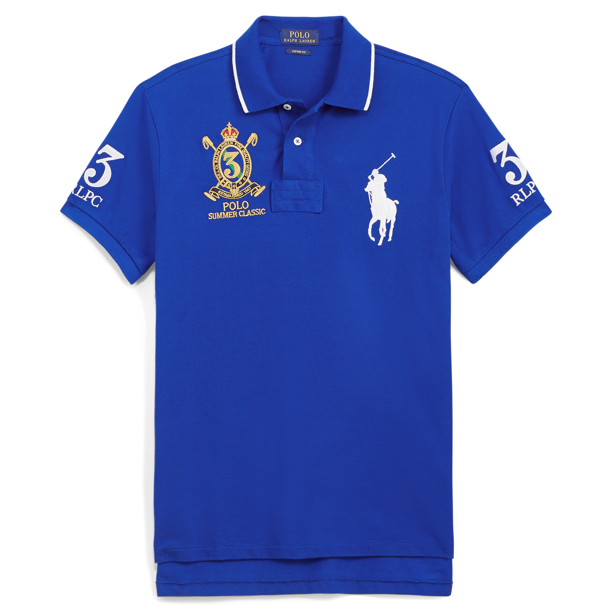 Polo Ralph Lauren Men Classic Vintage Polo Player Horse Graphic Mesh Polo  Shirt