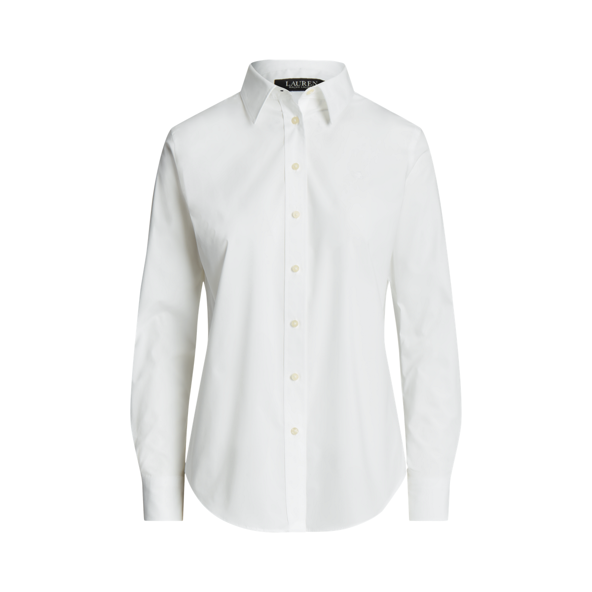 Ralph lauren women s white button shop down shirt