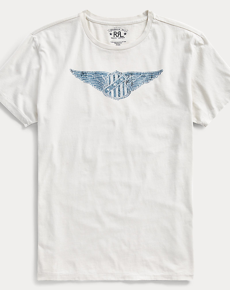 Cotton Jersey Graphic T-Shirt RRL 1