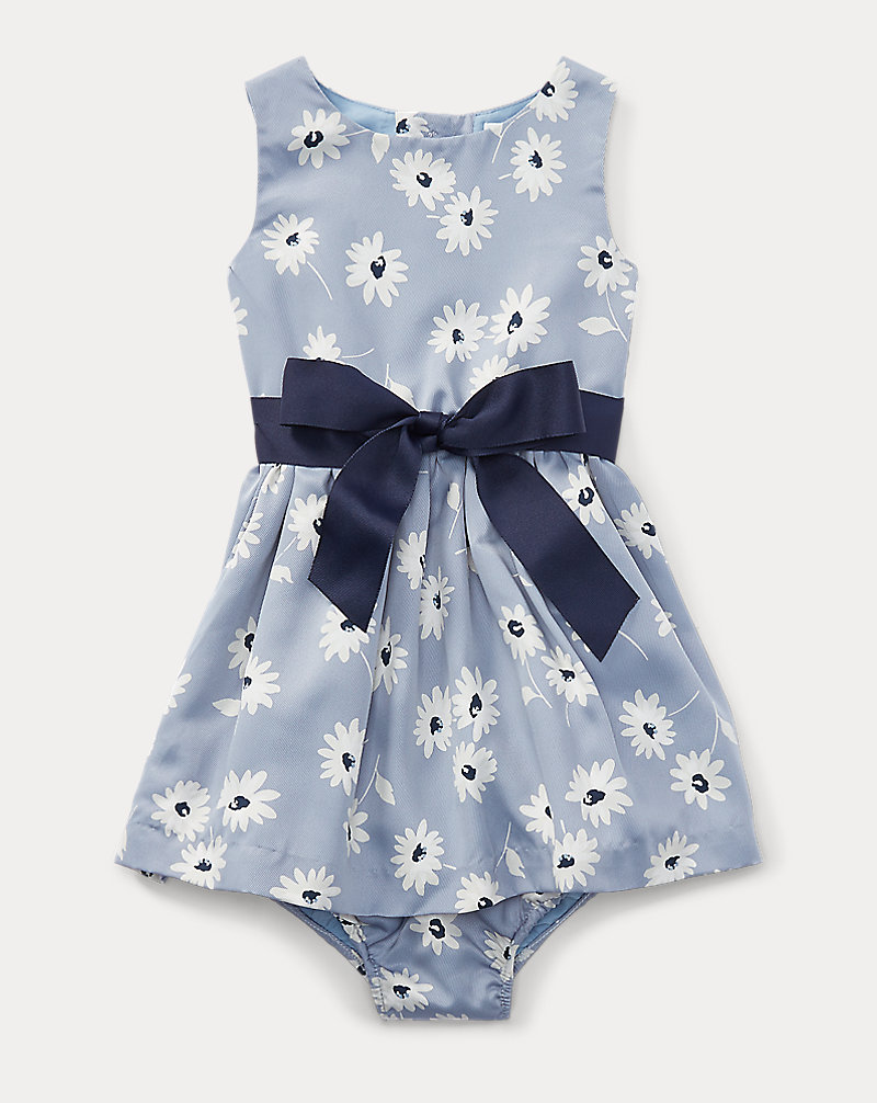 Floral Twill Dress & Bloomer Baby Girl 1
