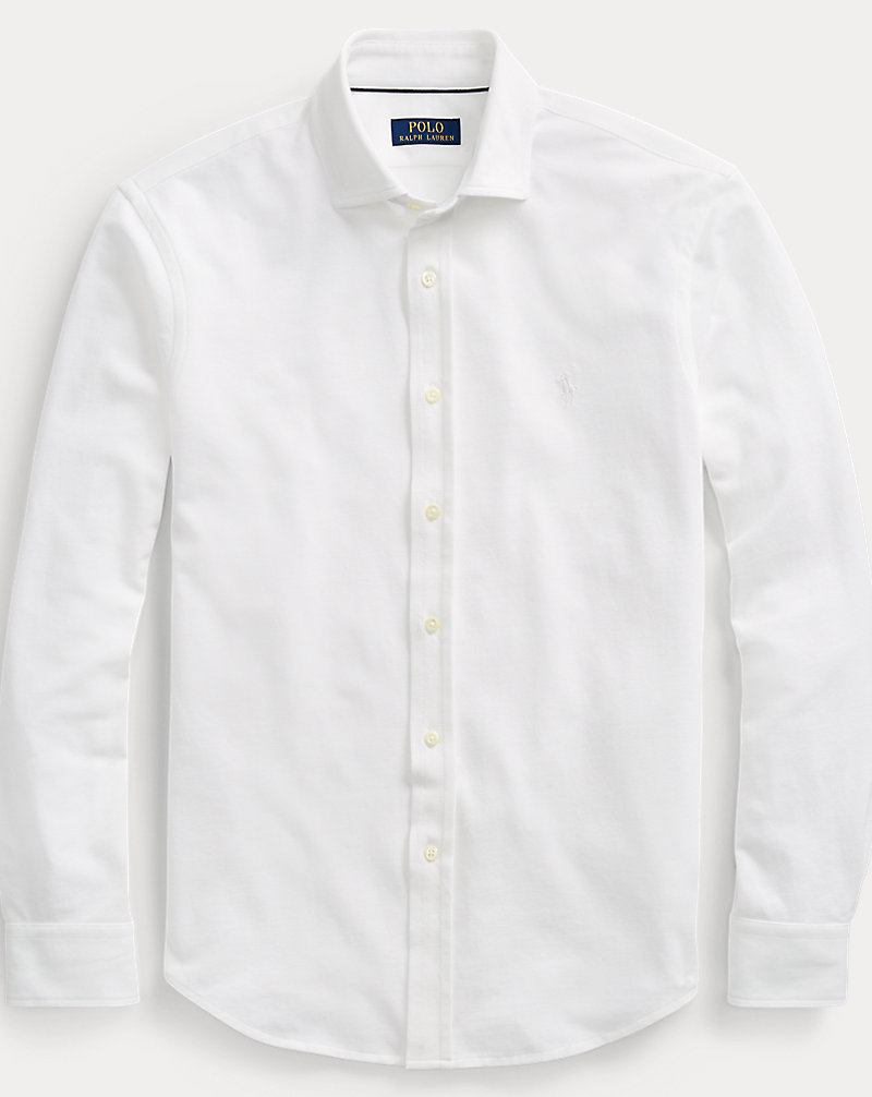 Custom Slim Fit Mesh Shirt Polo Ralph Lauren 1