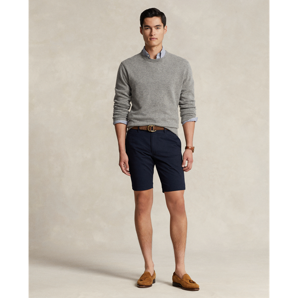 Slim-Fit Stretch-Chino-Shorts