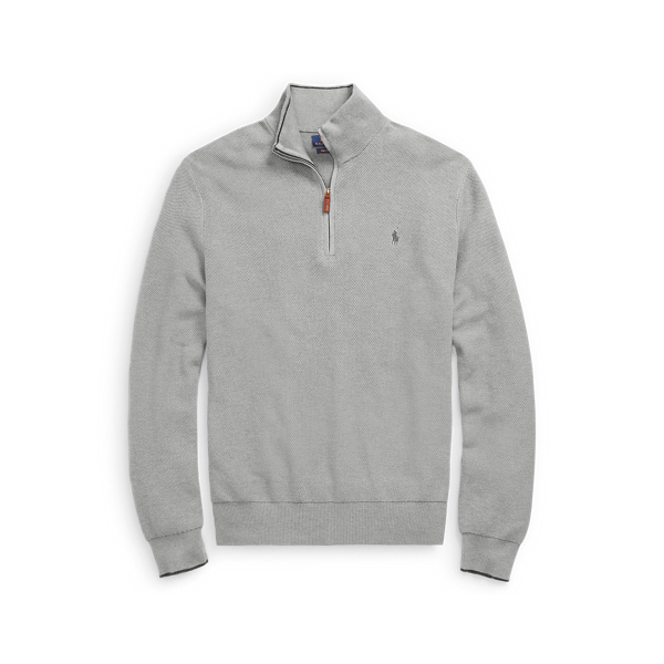 Cotton Mesh Half-Zip Jumper Polo Ralph Lauren 1