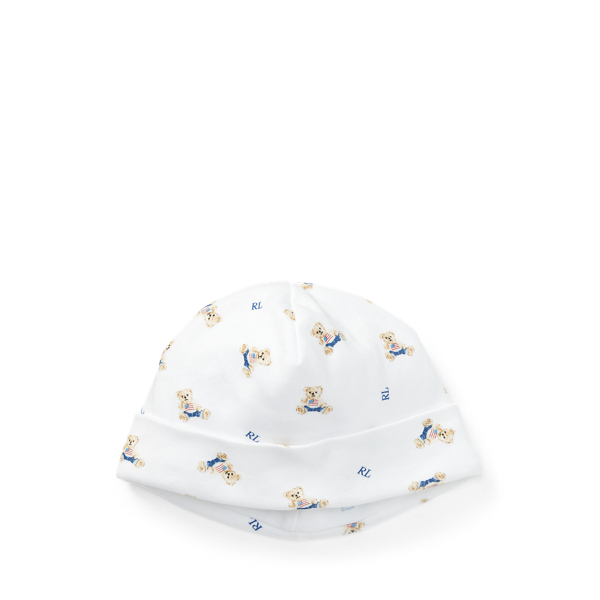 Polo Bear Cotton Interlock Hat