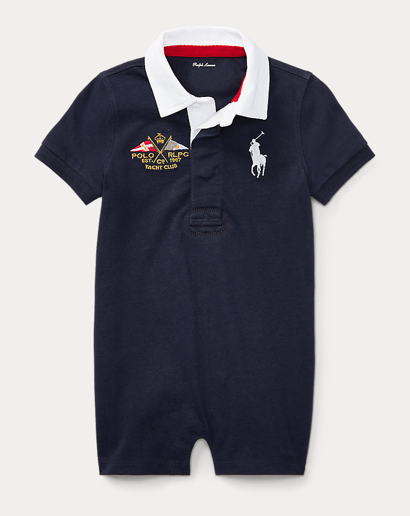 Cotton Jersey Rugby Shortall Baby Boy 1