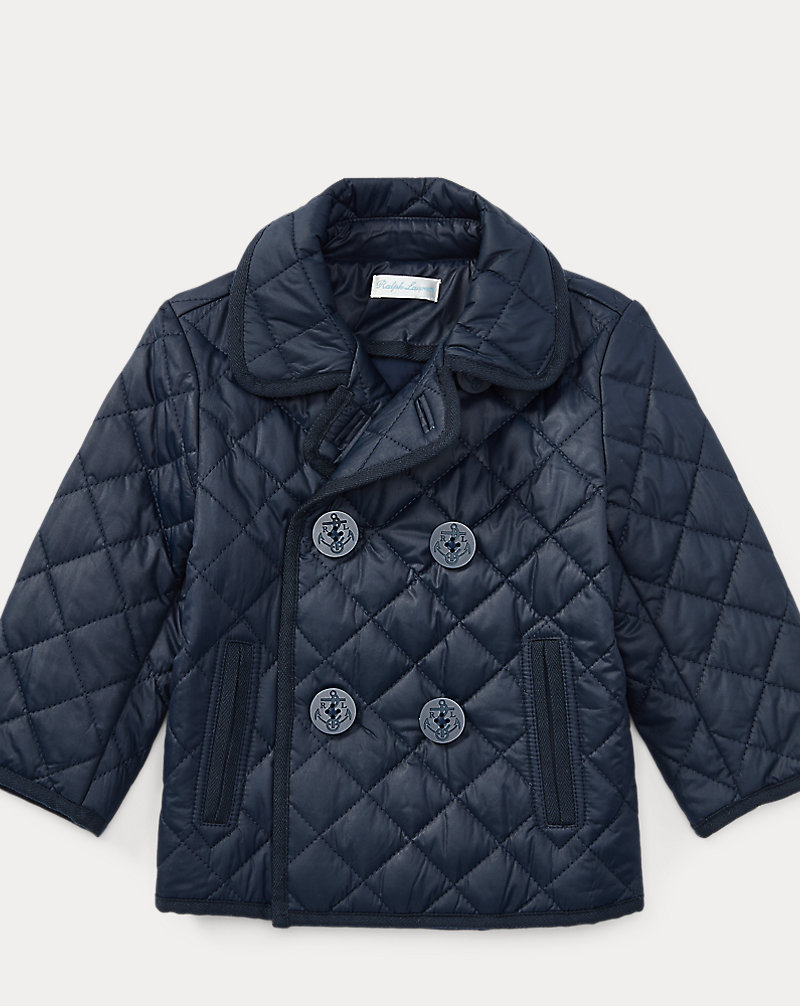 Quilted Peacoat Baby Boy 1