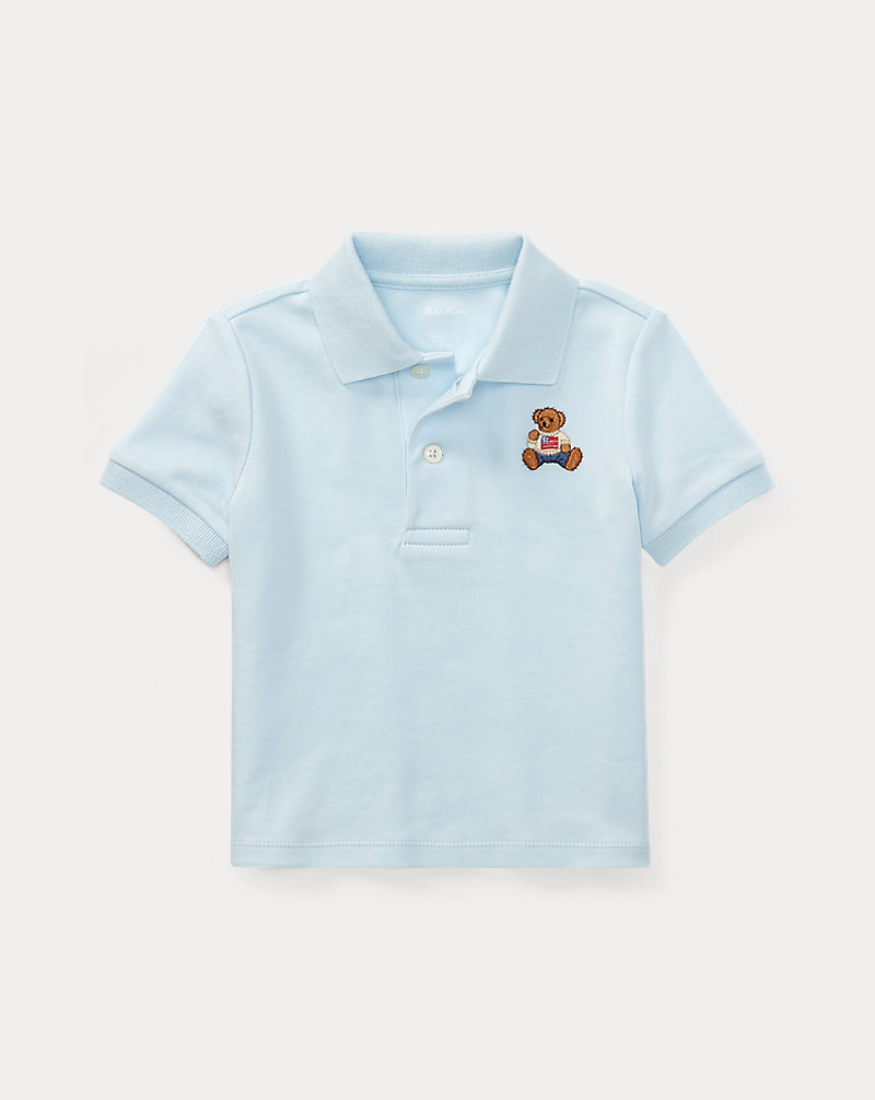 Polo Bear Soft Cotton Polo Shirt Baby Boy 1