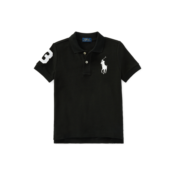 Big Pony Cotton Mesh Polo Shirt Boys 2-7 1