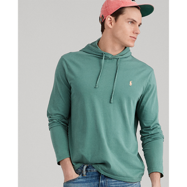 Cotton Jersey Hooded T-Shirt Polo Ralph Lauren 1