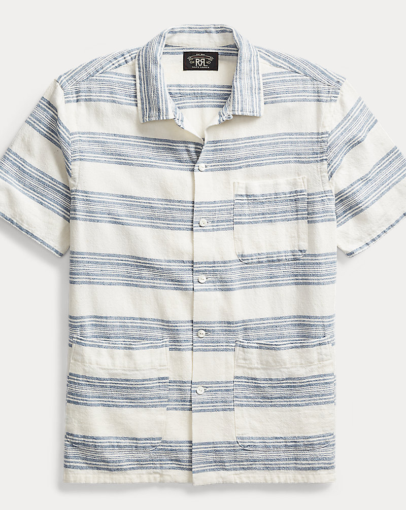 Cotton-Linen Camp Shirt RRL 1