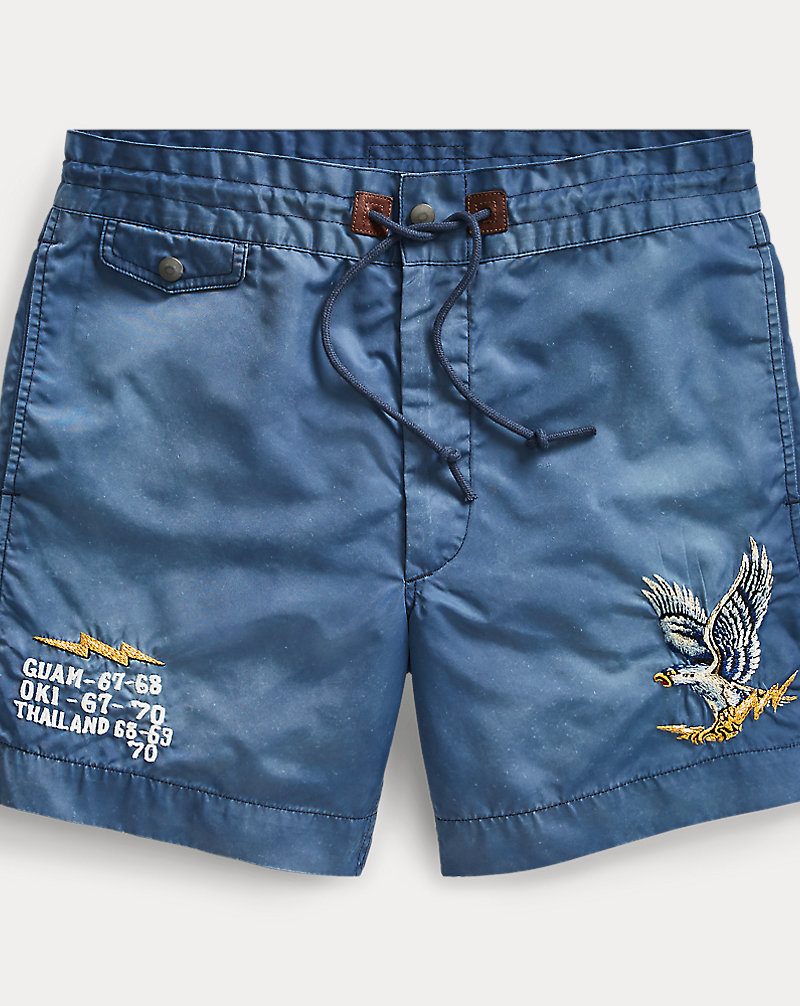 Embroidered Twill Short RRL 1