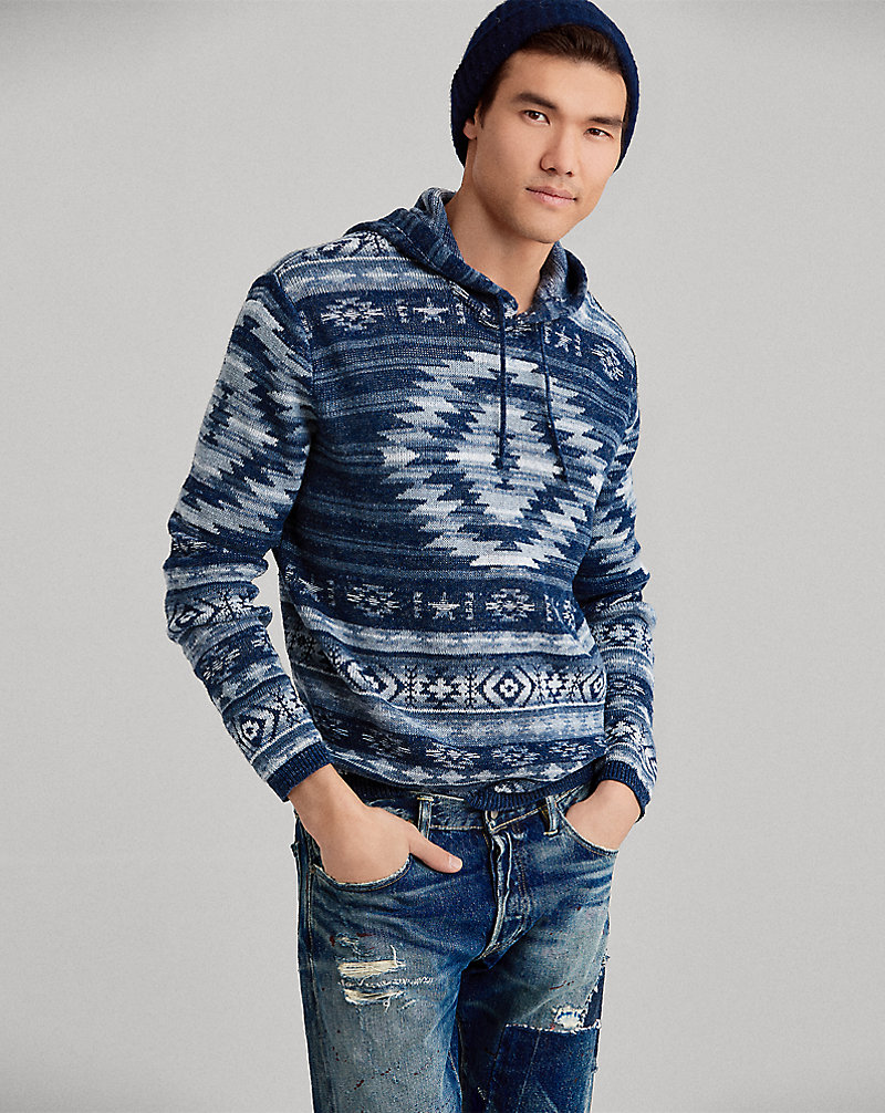 Cotton-Blend Hooded Sweater Polo Ralph Lauren 1