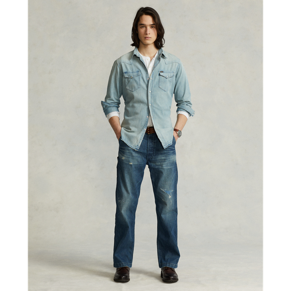 Polo Ralph Lauren Classic Fit Denim Western Shirt 3