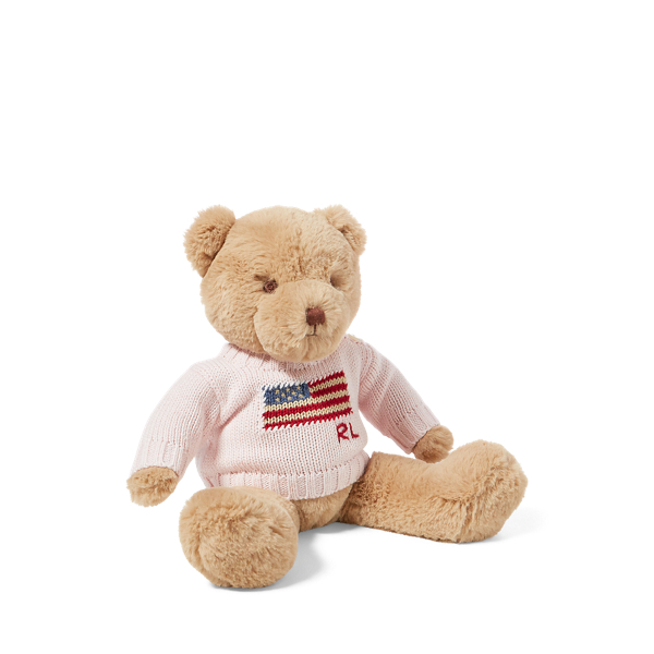 Small Flag-Jumper Polo Bear Baby Girl 1