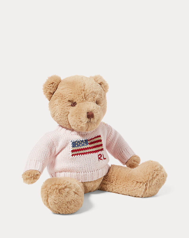 Small Flag-Sweater Polo Bear Baby Girl 1