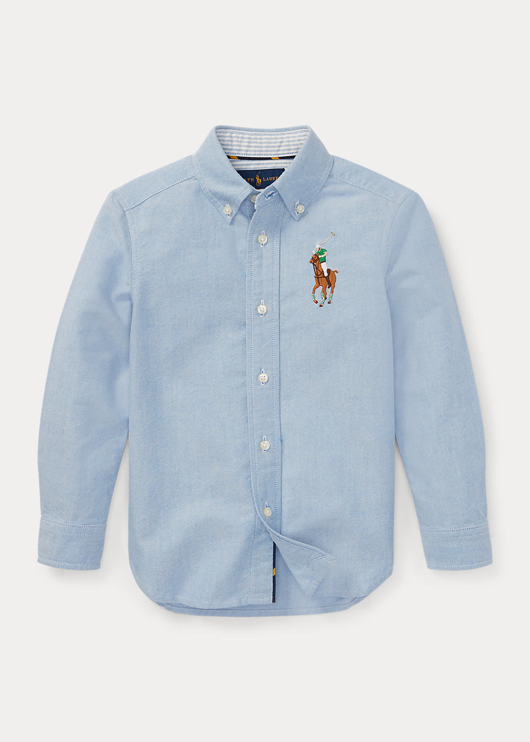 Boys 2-7 Big Pony Cotton Oxford Shirt 1