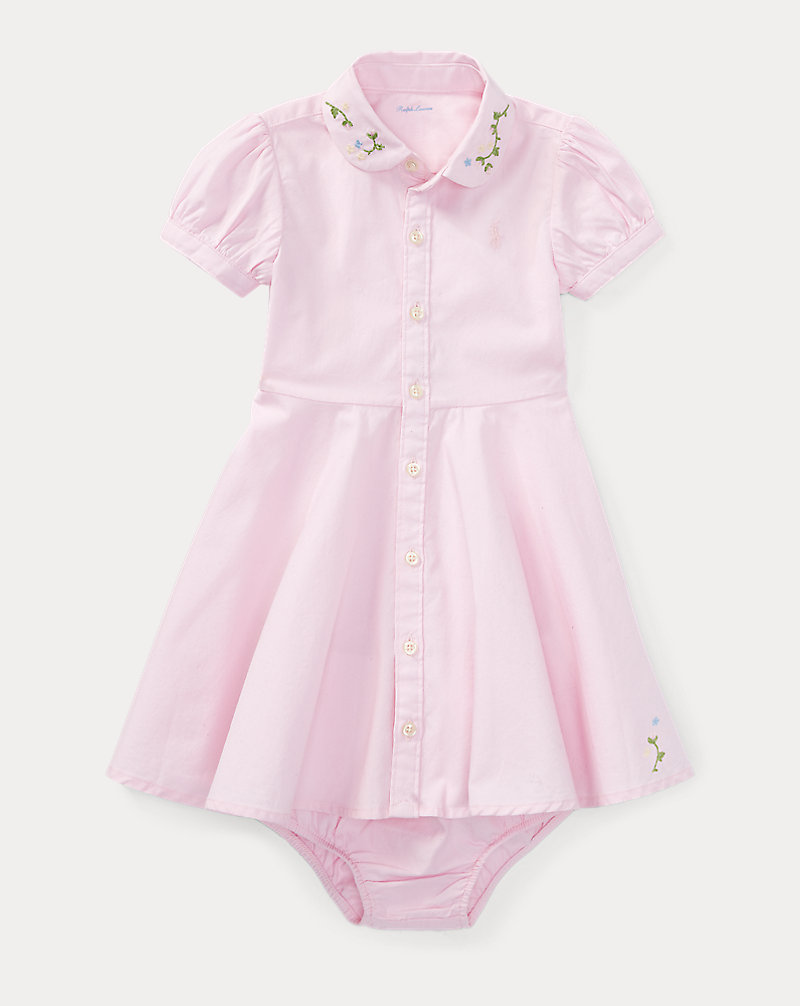 Embroidered Dress & Bloomer Baby Girl 1