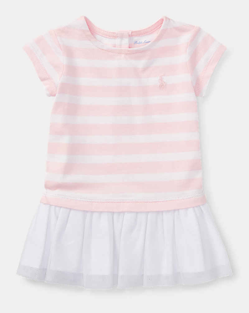 Tulle-Jersey T-Shirt Dress Baby Girl 1