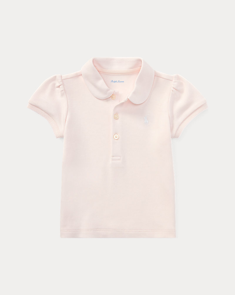 Cotton Interlock Polo Shirt Baby Girl 1