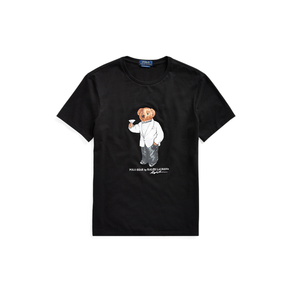 Custom-Slim-Fit T-Shirt mit Bear Polo Ralph Lauren 1