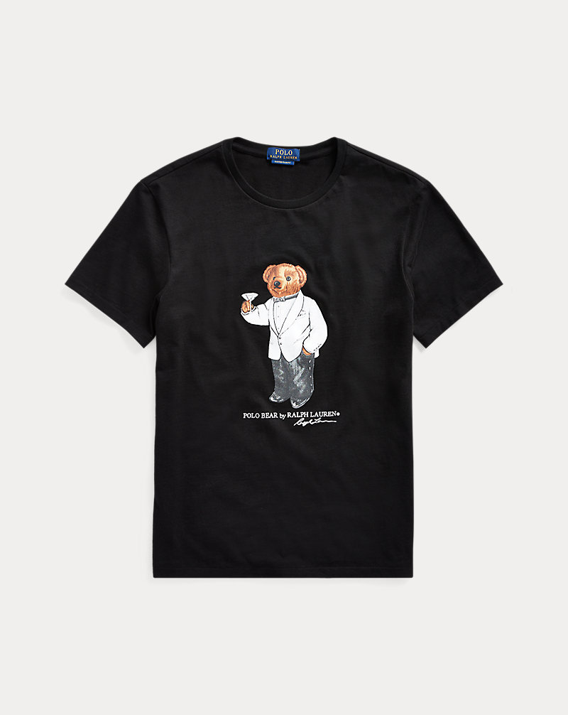 Custom-Slim-Fit T-Shirt mit Bear Polo Ralph Lauren 1