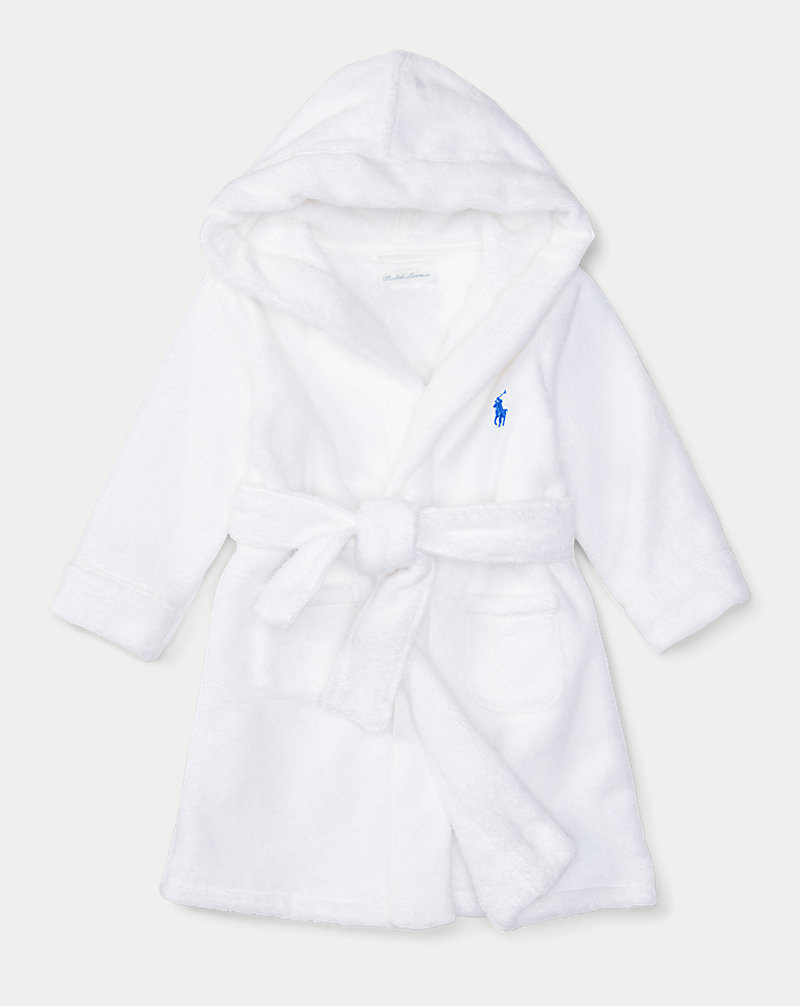 Hooded Cotton Terry Robe Baby Boy 1