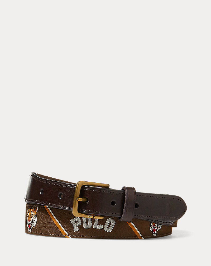 Polo-Overlay Webbed Belt Polo Ralph Lauren 1