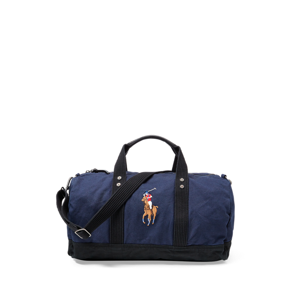 Canvas Big Pony Duffel Bag Polo Ralph Lauren 1