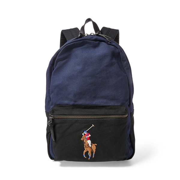 Polo Ralph Lauren Boys Pony Backpack - Newport Navy - Size Large