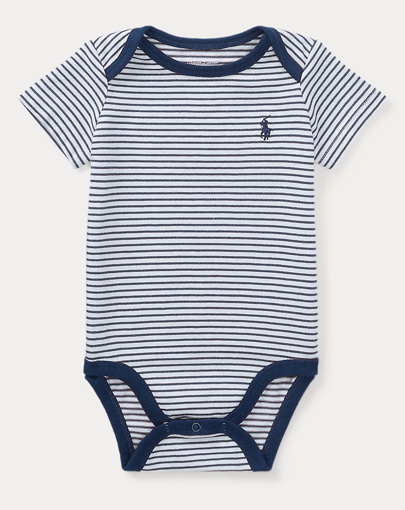 Striped Cotton Jersey Bodysuit Baby Boy 1