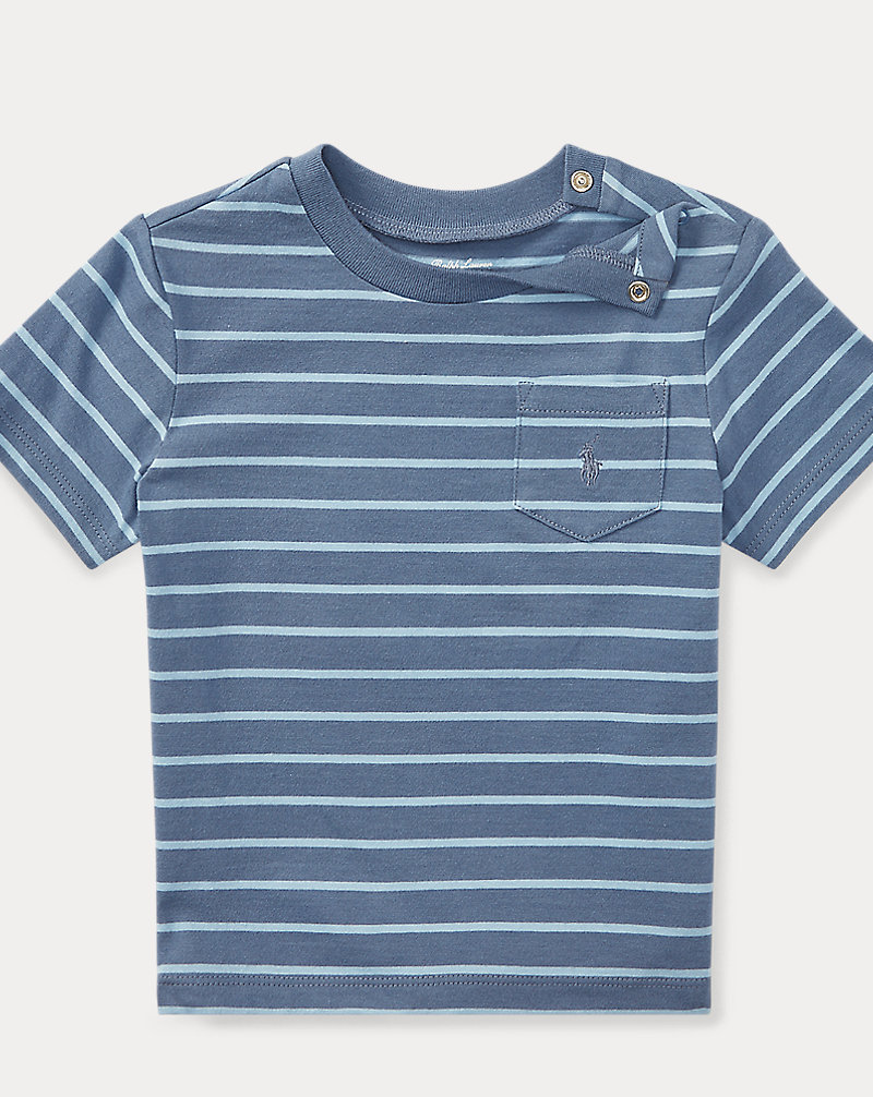Striped Cotton Jersey T-Shirt Baby Boy 1