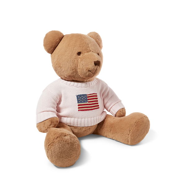 Grand ourson Polo Bear à pull drapeau pour Baby | Ralph Lauren® CH